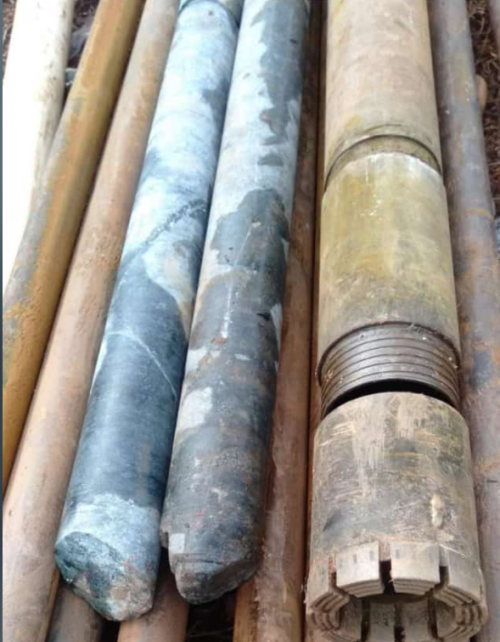 Diamond core bit workes well in clients