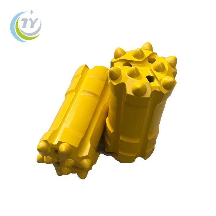 Flat face R32-64mm retrac type button drill bit