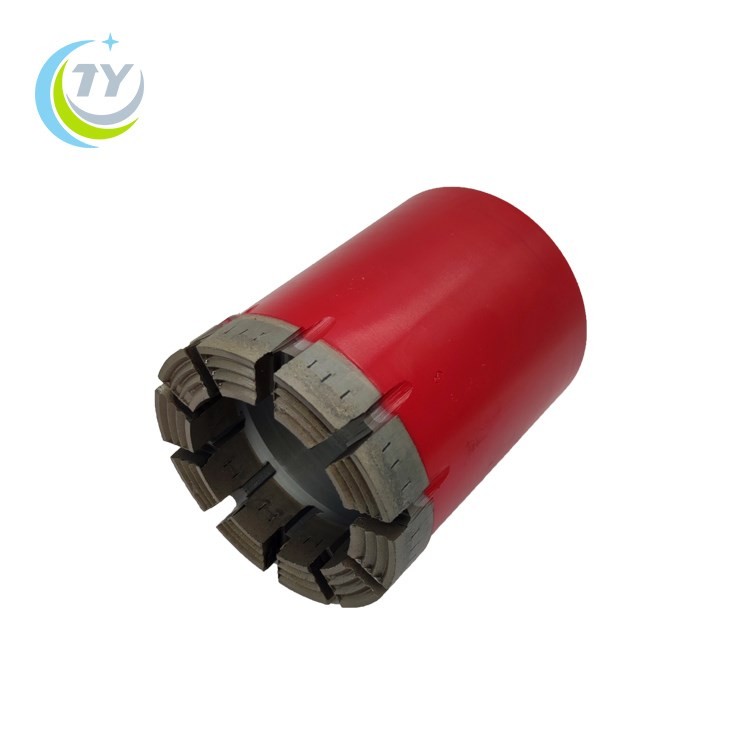 hq impregnated drill bit for exploration drilling