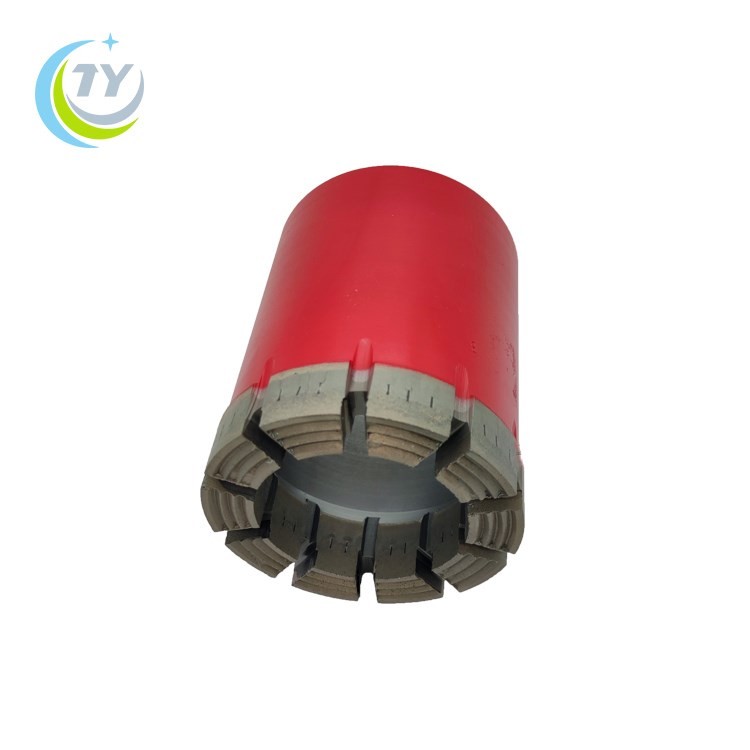 hq impregnated drill bit for exploration drilling
