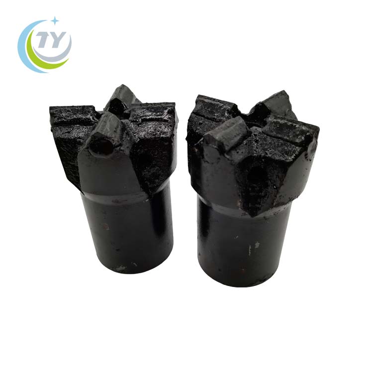 R32-60mm thread cross bit for blast furnance