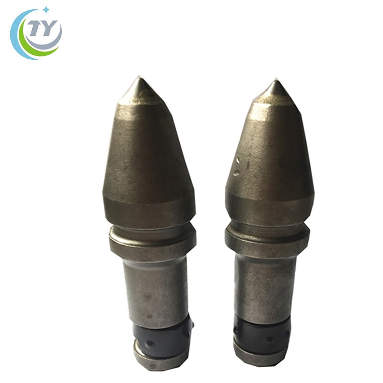 Carbide tips Bullet teeth 25mm for rock auger