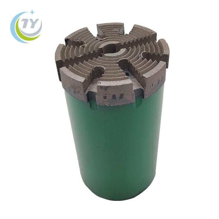 Downhole non core impregnated bit for directional drilling