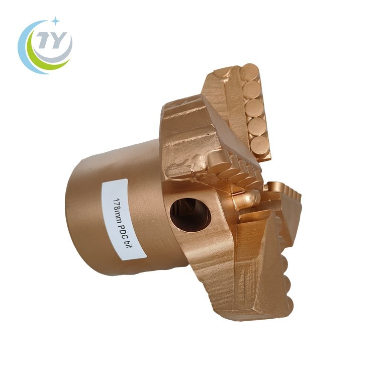 4 blades 178mm PDC bit for well drilling