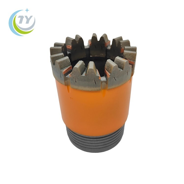 Gear shape diamond bit 75mm for sample coring