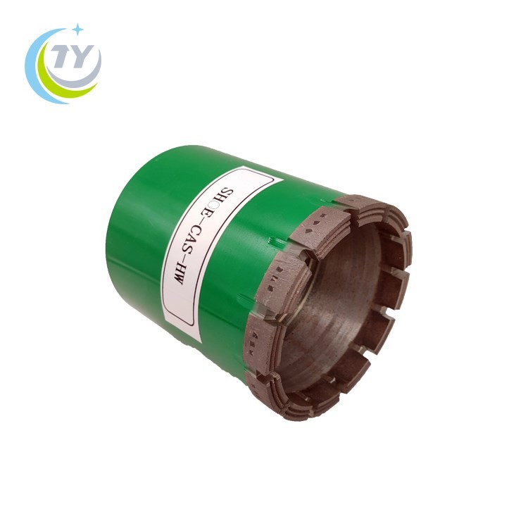 Water well drilling HW casing shoe