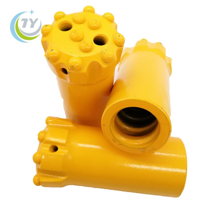 Thread button bits 64mm T38 for rock drilling