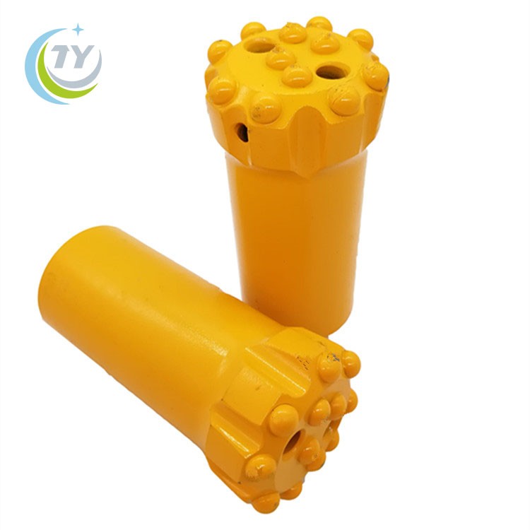 Thread button bits 64mm T38 for rock drilling