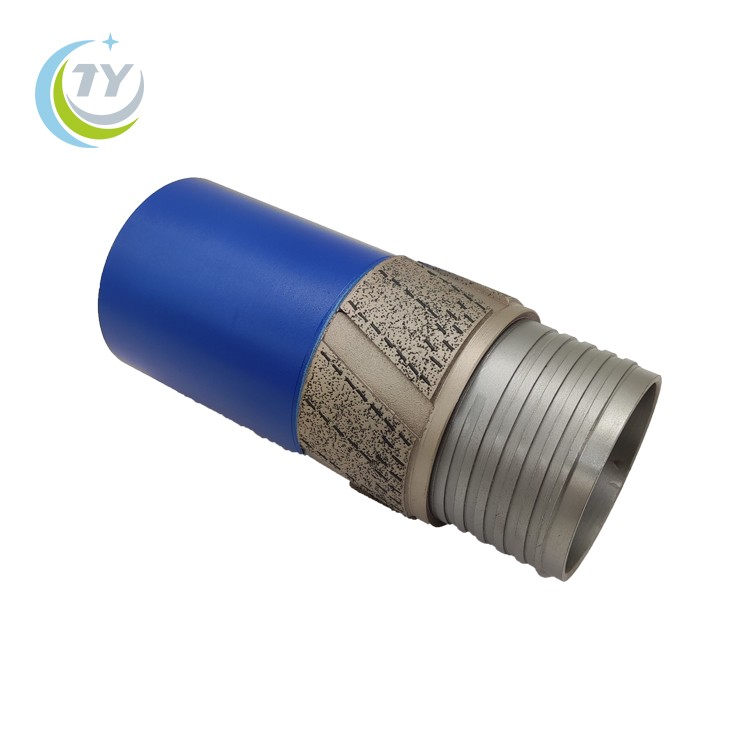 Mining NQ diamond reaming shell for core barrel