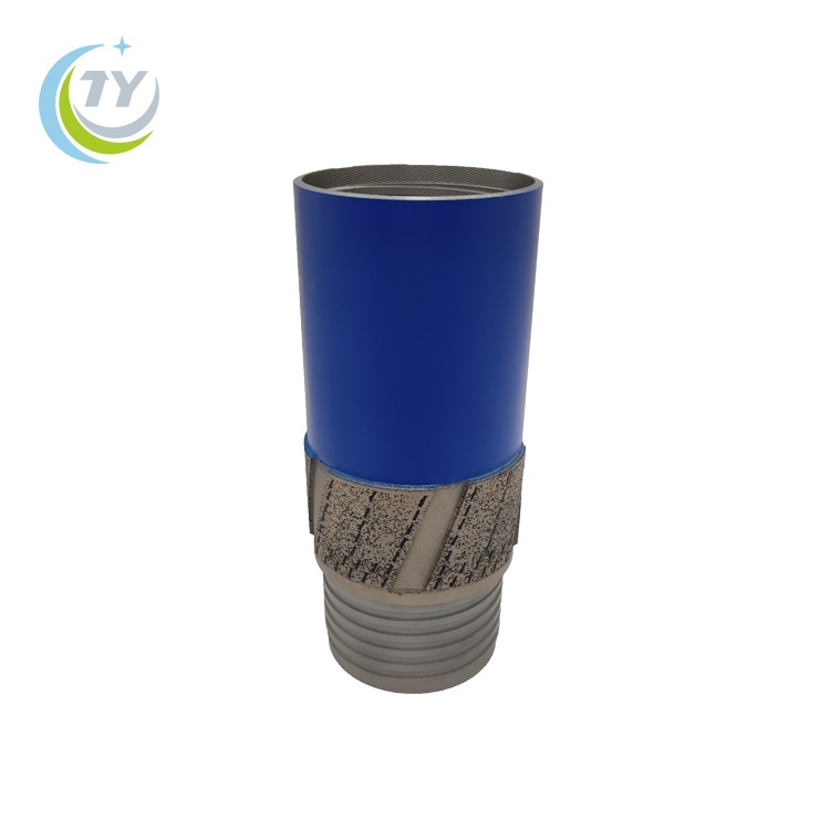 Mining NQ diamond reaming shell for core barrel