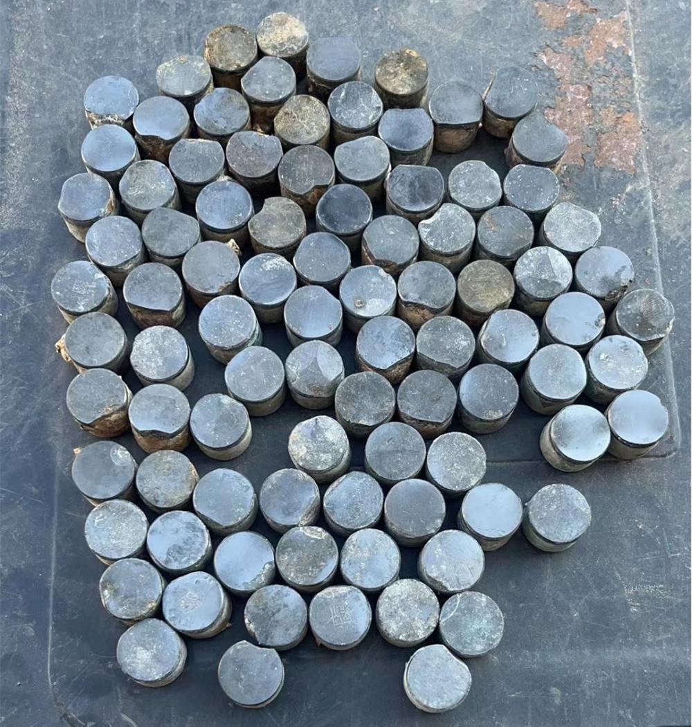 Used PDC cutter inserts for stone cutting