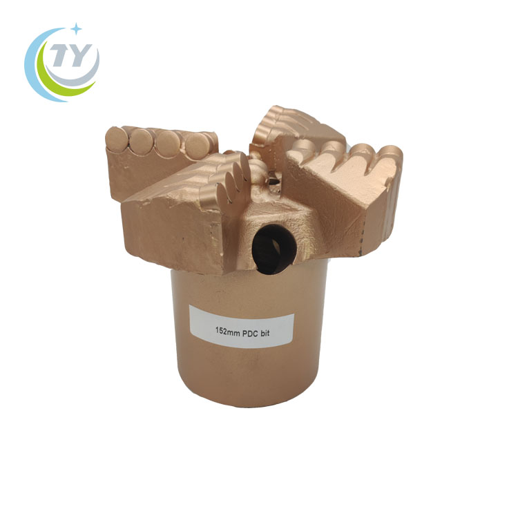 4 blades 6 inch PDC bit for drilling