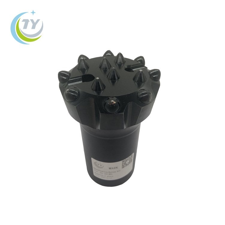 Thread button bit t45 diameter 76mm for minery