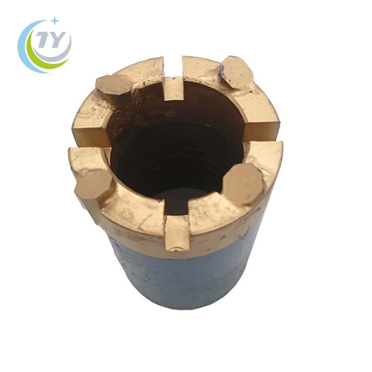 TC core bit for soft formation well drilling