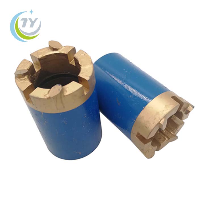 TC core bit for soft formation well drilling