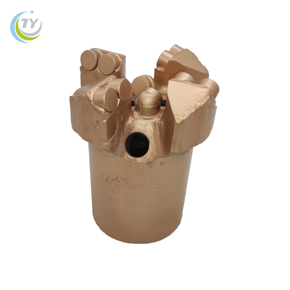 4-wings PDC rock drill bit 98mm