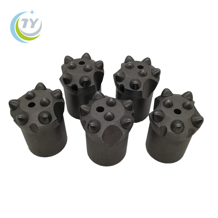 11 degree 7 tips 38mm tapered button bit