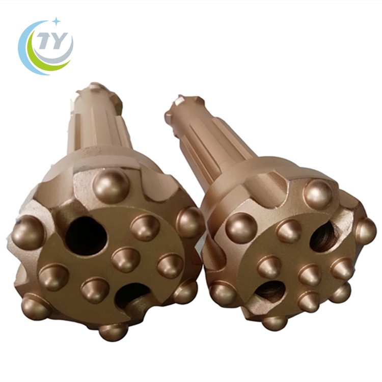 BR2-75mm DTH hammer bit for mining