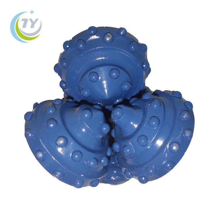76mm tricone rock bit for well drilling