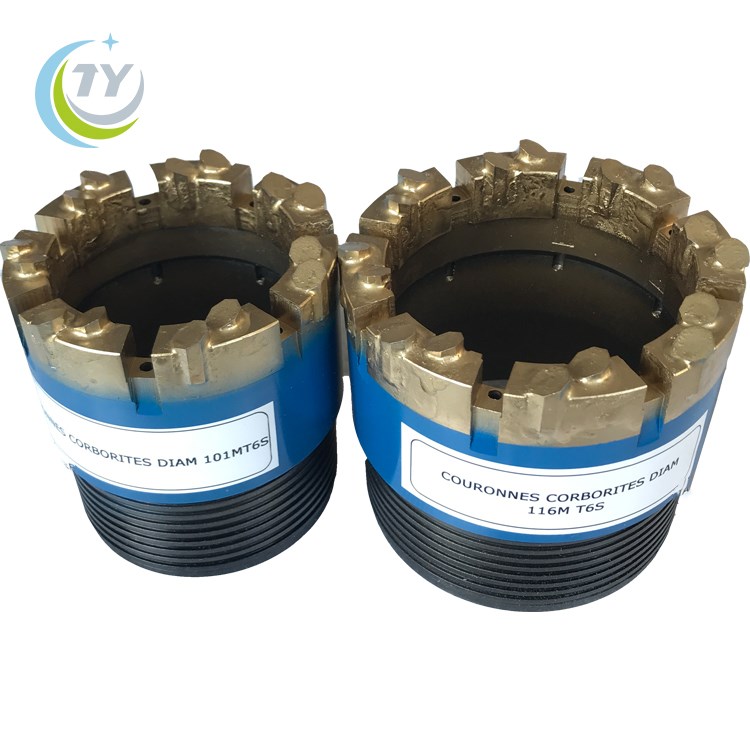 116mm alloy core bit for soft formation drilling