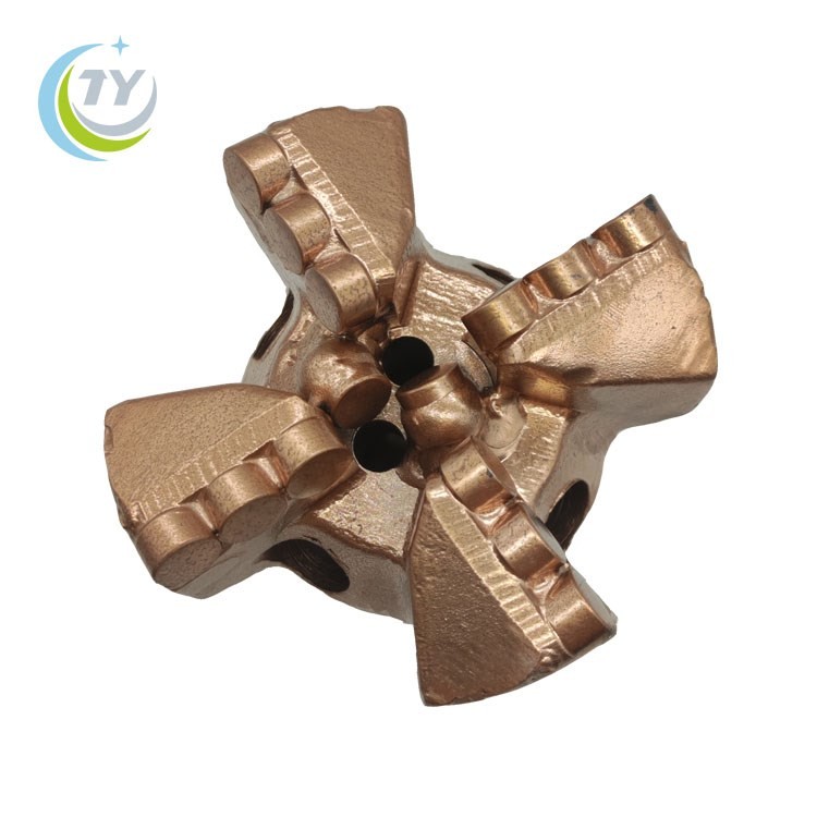 4 wings PDC bit 113mm for hard formation drilling