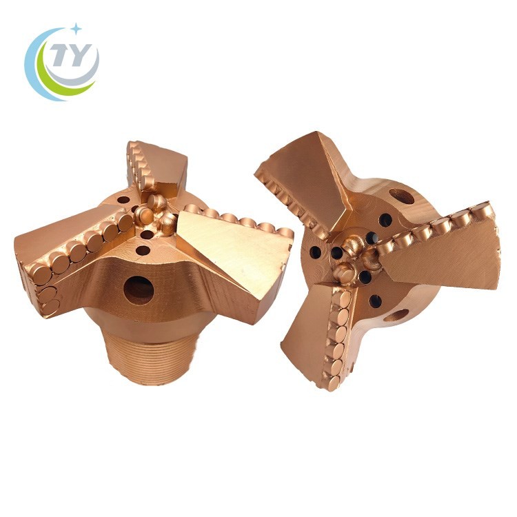 8 1/2 inch non-coring 3 wings PDC bit