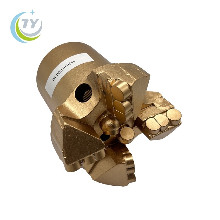 4 wings PDC bit 113mm for hard formation drilling