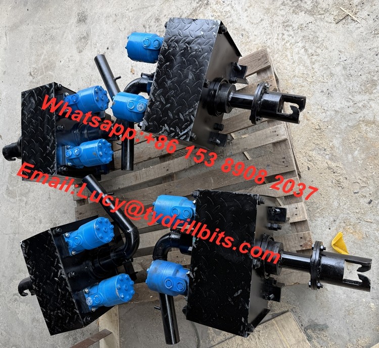 double motors rotary head 