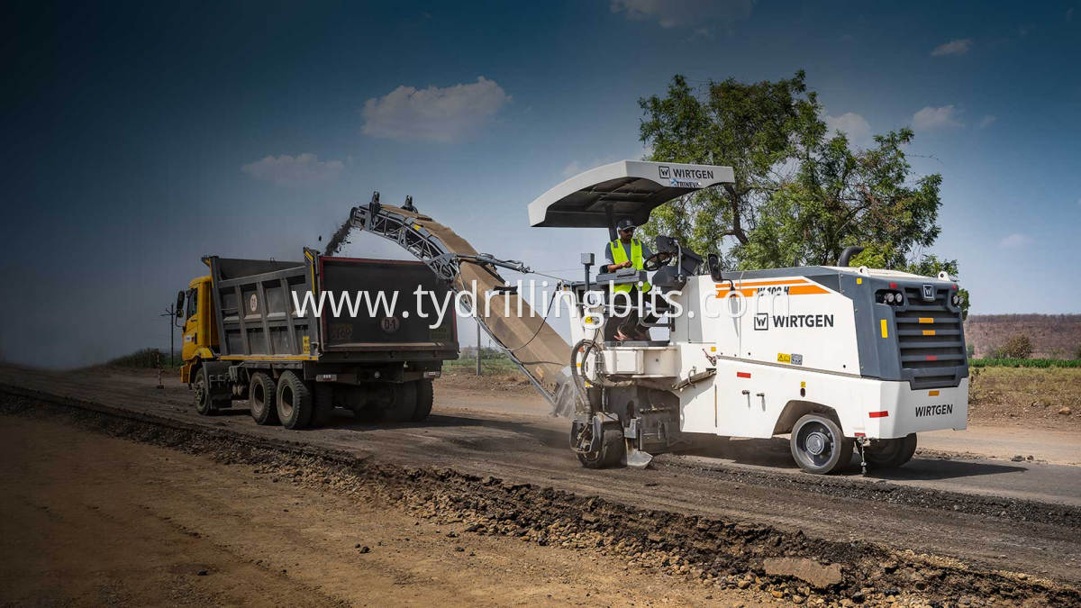 Wirtgen road milling machine Wirtgen road milling machine