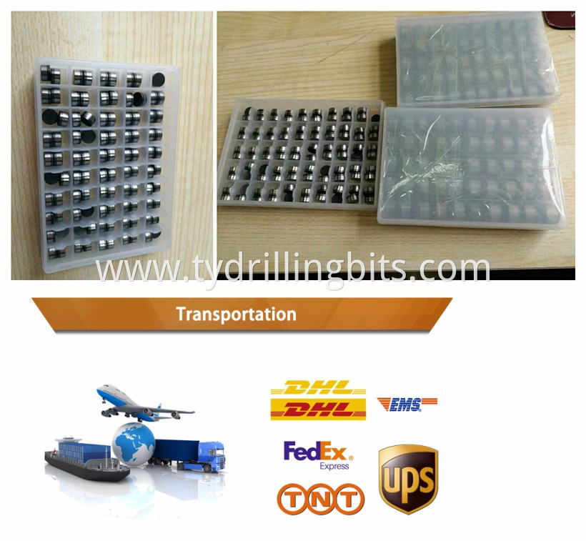 1308 PDC cutter inserts for coal mining PDC bits