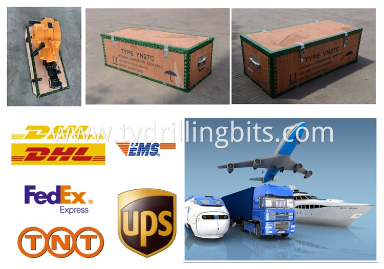 gasoline rock drill package gasoline rock drill package