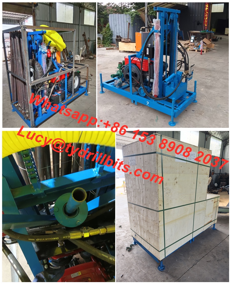Water well drill rig is on way to customer